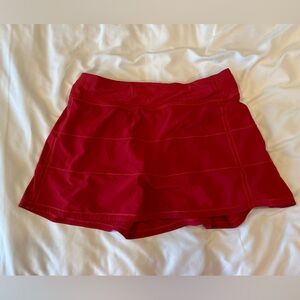 LULULEMON Pace Rival Mid-Rise Skirt TENNIS SKIRT